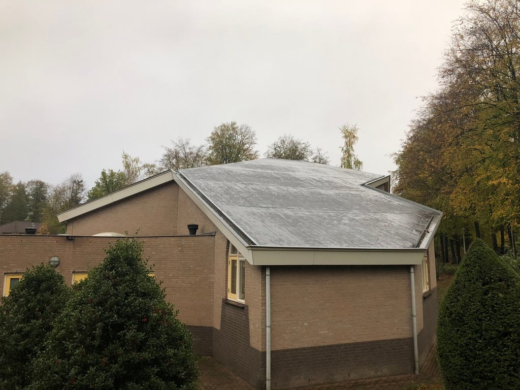 Nieuwe dakbedekking gereed voor de aanleg van het sedumdak